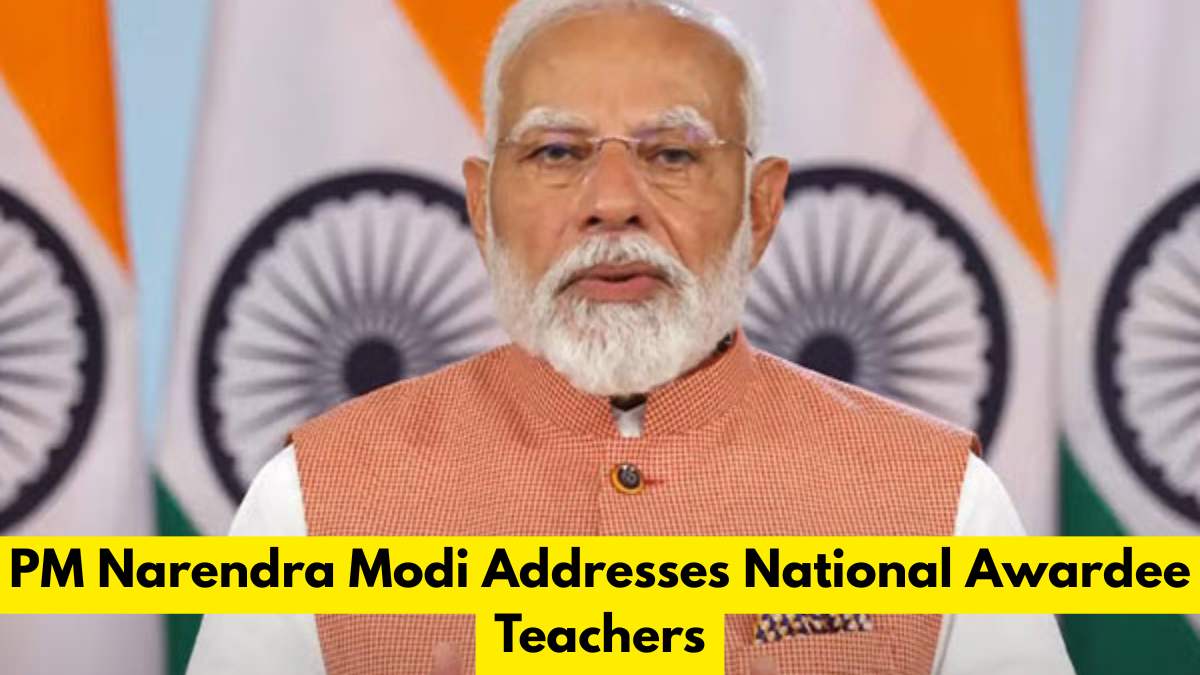 PM Narendra Modi Addresses National Awardee Teachers